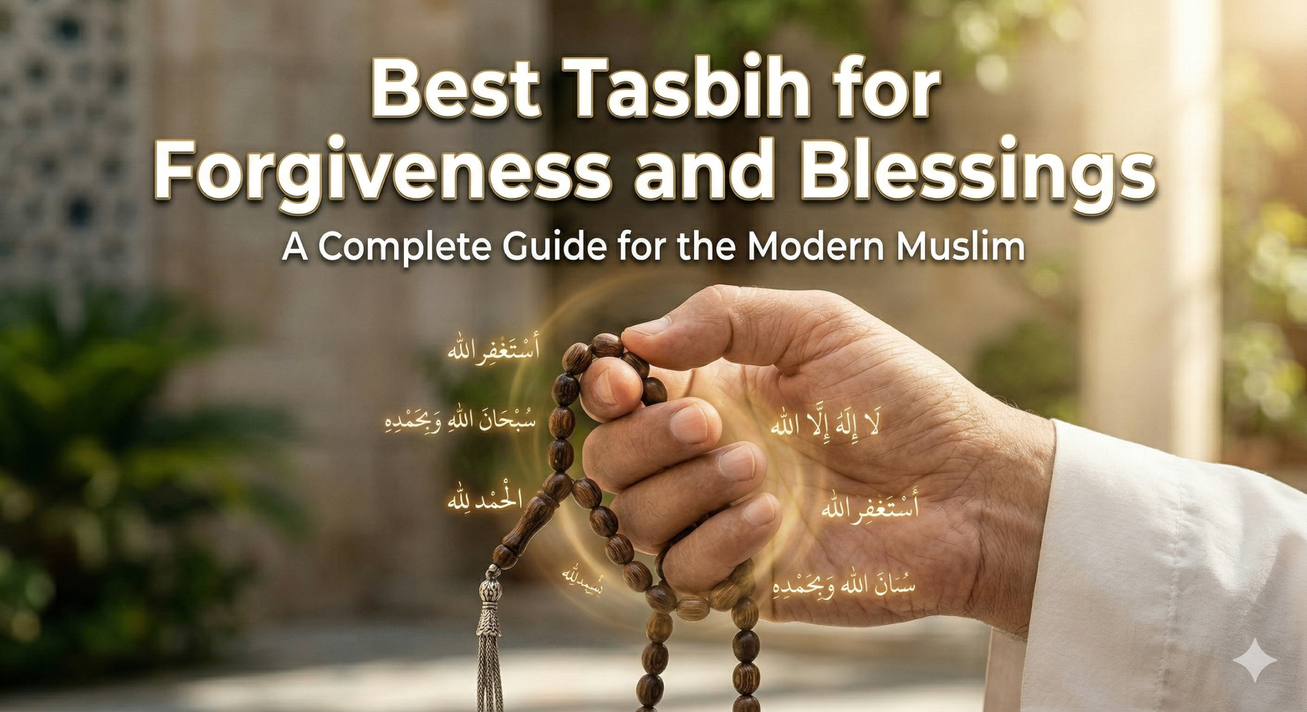Best Tasbih for Forgiveness and Blessings cover image